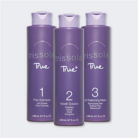 Trissola True And True Plus Keratin Treatment Kits 16 7 Oz