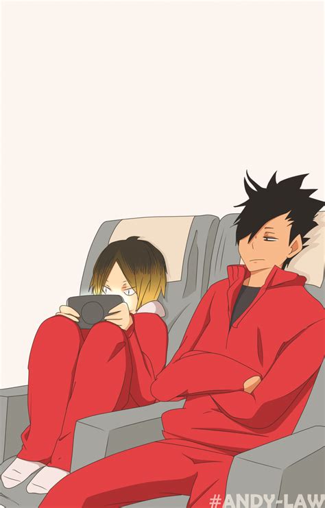 Kuroo Tetsurou Y Kozume Kenma Haikyu By Andy Law On Deviantart