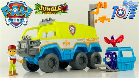 Paw Patrol Paw Terrain Vehicle Rescue Set Ryder Jungle Cruiser Truck