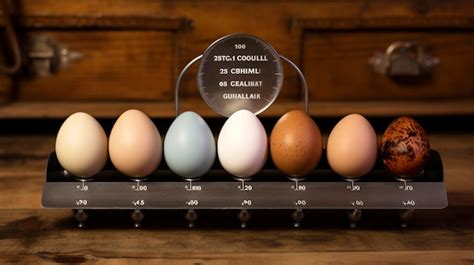 Premium AI Image | A Photo of a Poultry Egg Grading Scale