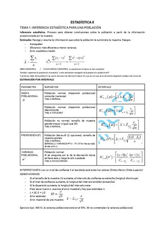 ESTADISTICA APUNTES Parcial 1 1 Pdf