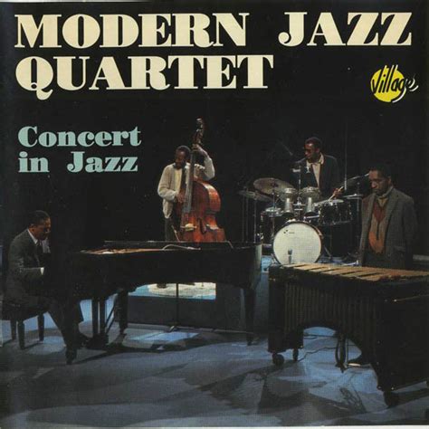 Modern Jazz Quartet Concert In Jazz 1988 Cd Discogs