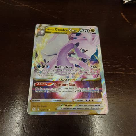 Jual Kartu Pokemon Hisuian Goodra Vstar Ultra Rare Lost Origin