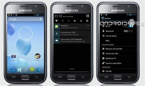 Samsung Galaxy S Android Con Slim Bean