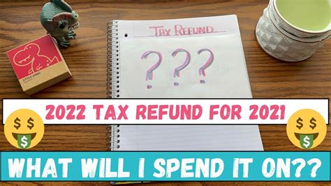 Tax Refund 2022 Budget With Me 2021 Tax Return Dino Budgets Youtube