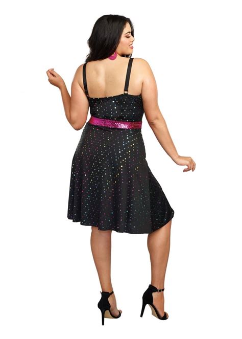 Disco Diva Women Plus Size Costume 1970s Costumes