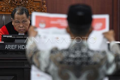 Sidang Pembuktian Sengketa Pileg 2024 ANTARA Foto