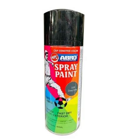 Deep Gray Abro Spray Paint For Metal Ml At Rs Bottle In