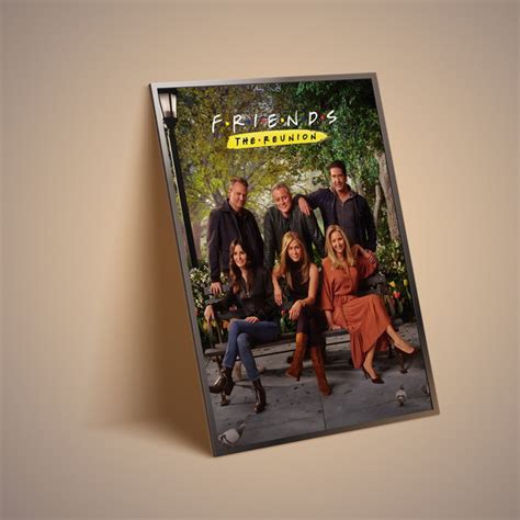 Quadro Poster Moldura Parede Serie Friends The Reunion 07 Elo7