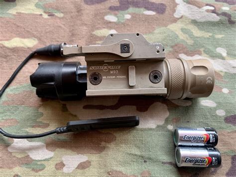 Surefire M952V IR WHITE LED Weapon Light KM3 Gear Airsoft Forums UK