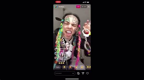 6ix9ine Goes Live On Ig And Explains Why He Snitched Youtube