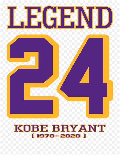 Rip Kobe Bryant Tshirt Number Kobe Png Kobe Logo Png Free