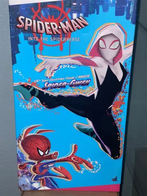 Hot Toys Spider Man Into The Spider Verse Spider Gwen Pollici Azione Eur