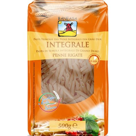 Penne Rigate Integrale B Neasa Paste B Neasa