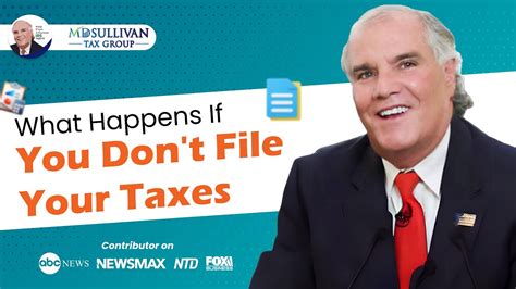 Former Irs Agent Reveals What Happens If You Dont File Your Taxes