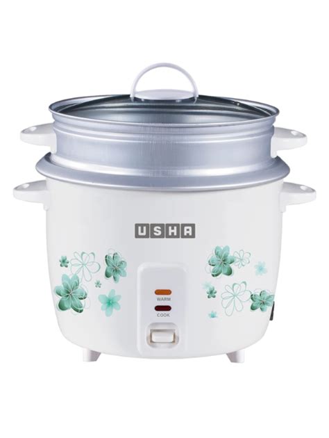 USHA RC18GS2 Steamer 700 Watt Automatic Rice Cooker 1 8 Litres