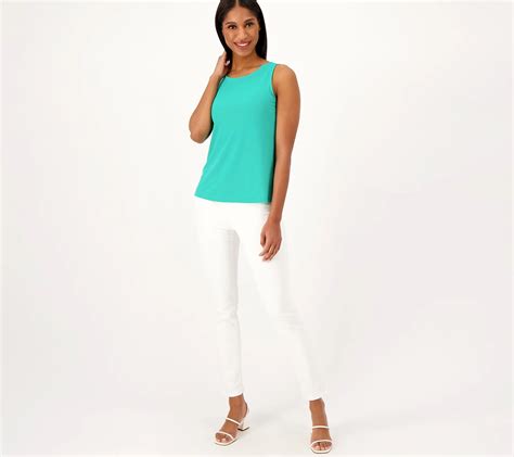 Susan Graver Modern Essentials Liquid Knit A Line Top