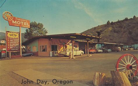 The Cardboard America Motel Archive: Travelers Motel - John Day, Oregon