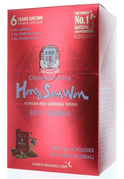 Cheong Kwanjang By Korean Red Ginseng Hong Sam Won Korean Red Ginseng