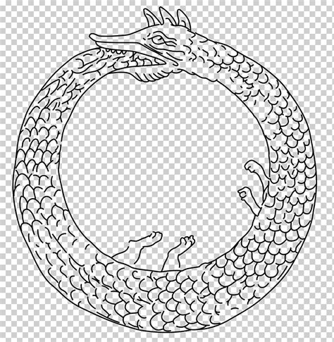 Ouroboros Wikipedia Simbolo Diverso Monocromo Comunes De Wikimedia