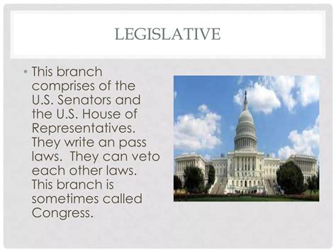 Powerpoint Of Branches Of Government Ppt