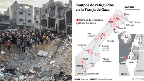 Radiografía del ataque de Israel al campo de refugiados de Gaza qué