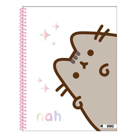 Cuaderno A Universitario Tapa Flex Rayado Pusheen Nah Mooving