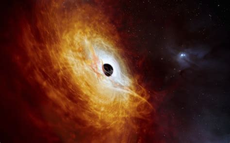 Black Hole Devouring A Sun A Day May Be Universes Brightest Object