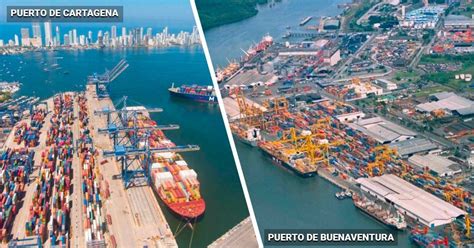 Cartagena Y Buenaventura Entre Los Puertos De Cargas Más Importantes