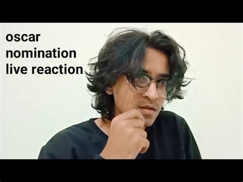 Live Oscar Nomination Reaction YouTube