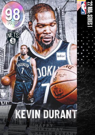 Nba K Kdb Custom Card Kevin Durant