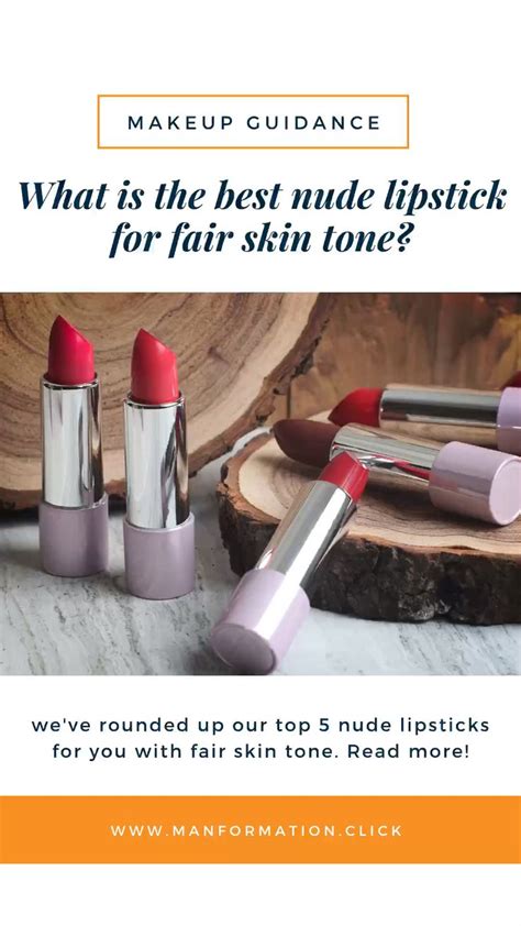 Get The Perfect Nude Lip Look With These Lipsticks For Your Fair Skin In Perfect Nude