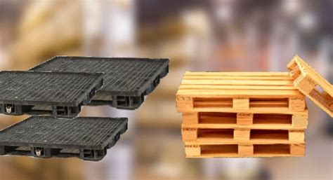 Plastic Versus Wood Pallets Pallet Handling Best Practice Bizz Motions