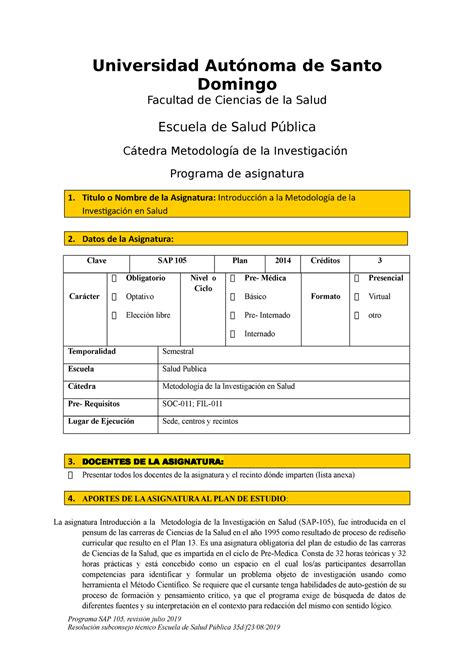 Pr Ctica Del Laboratorio Lab Int A La Metod Invest En S Uasd