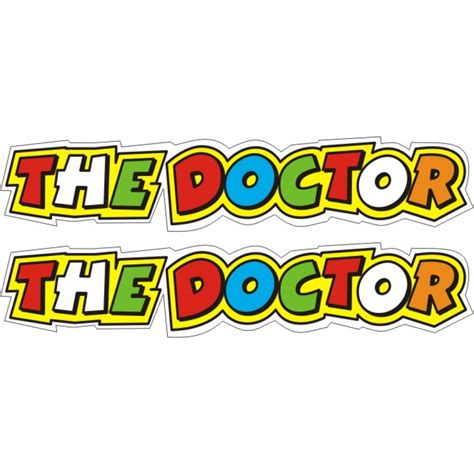 The Doctor Sticker Motosiklet Sticker