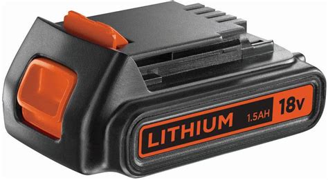 Black Decker V Ah Lithium Battery Amazon Co Uk Diy Tools