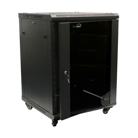 Mua Navepoint 15u Wall Mount Network Server Cabinet For 19” It Av Equipment Lockable Glass