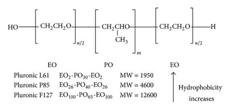 Pluronic Block Copolymers Available From Basf Wyandotte Mi Usa