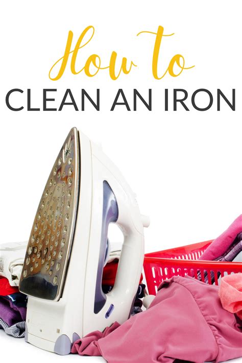 How To Clean A Steam Iron A Step By Step Guide Homes Guide Steam