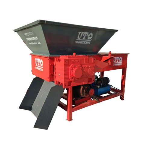 Customized Rubber Shredding Machine Rubber Recycling Crusher Single