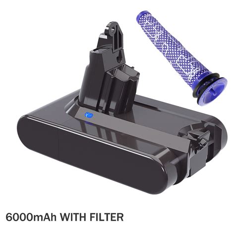 Аккумулятор для пылесоса Dyson V6, DC62, SV03, SV09, DC58 (21.6V ...