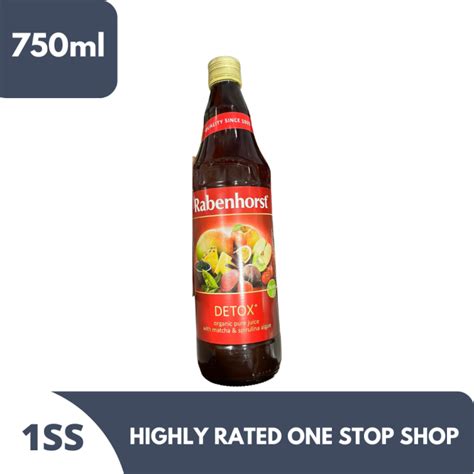 Rabenhorst Detox Organic Juice Ml Lazada Ph