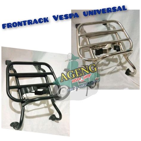 Jual Frontrack Vespa Rak Depan Vespa Px Super Sprint Ps Excel Dk