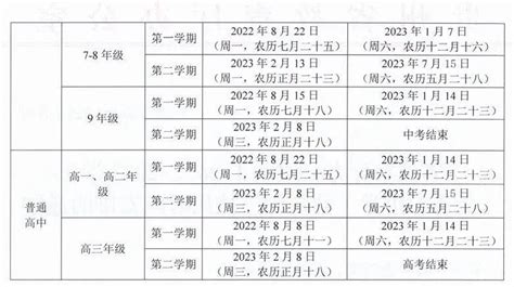 贵阳市2022 2023学年度中小学（幼儿园）开学放假时间公布教育作息要求