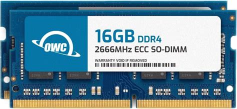 OWC 32 GB 2 x 16 GB DDR4 RAM compatível Synology DiskStation