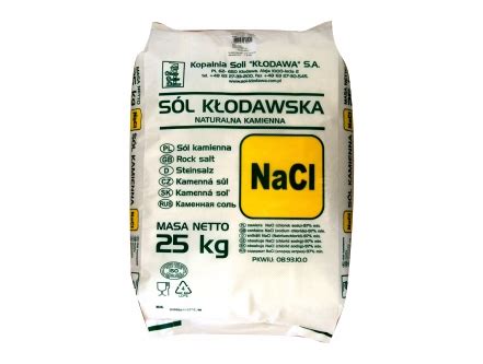 SÓL Kłodawska Kamienna SPOŻYWCZA niejodowana 25kg 12444653743 Allegro pl