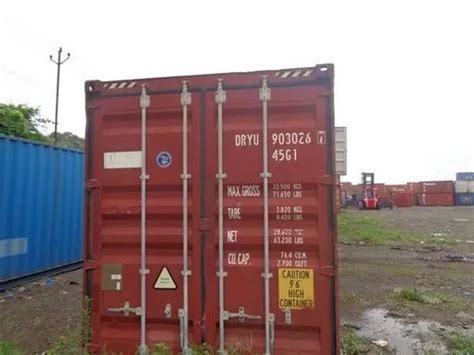 Corten A Grade 40 Feet 40HC Used Shipping Container Capacity 20 30