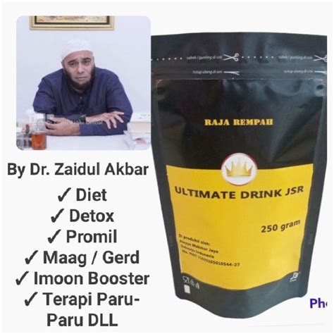 Jual ULTIMATE JSR 250gr Dr Zaidul Akbar Promil Raja Rempah Shopee