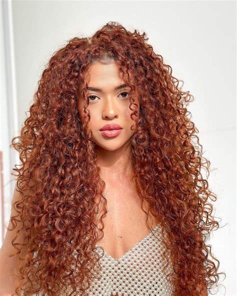 Pin By Joelma On Cacheadas Colored Curly Hair Highlights Curly Hair