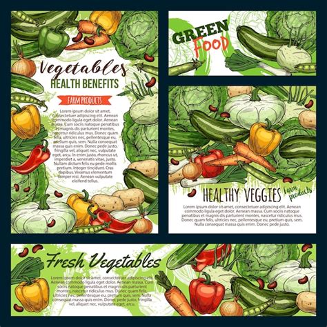 Premium Vector Vegetables And Green Veggies Farm Food Sketch